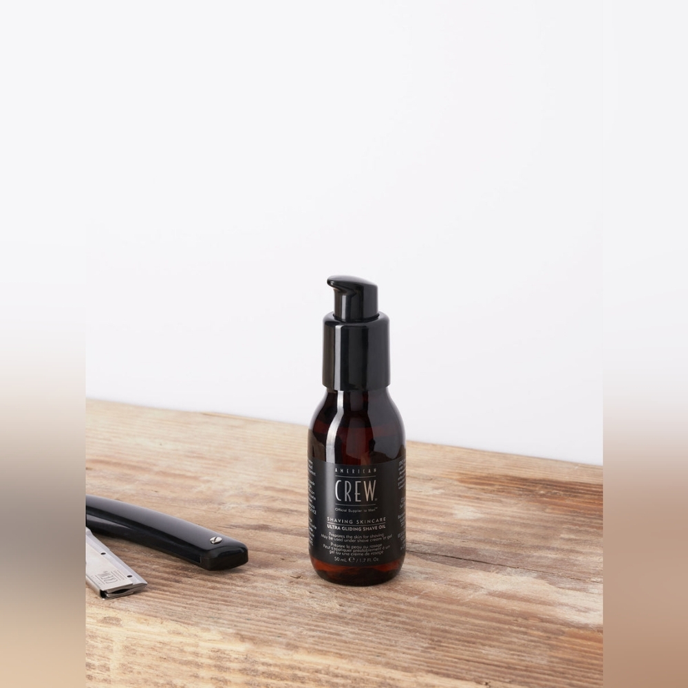 TWO American Crew Ultra Gliding Shave Oil